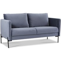 Kingsley 2,5-sits soffa - Duvblå sammet Kingsley 2,5-sits soffa - Duvblå sammet
