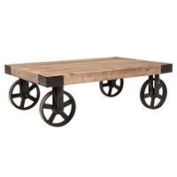 Bison soffbord med hjul - Vintage Bison soffbord med hjul - Vintage