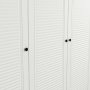 Larett garderob 90 cm - Vit