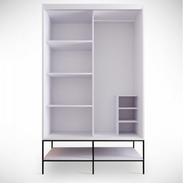 Martin garderob 120 cm - Vit Martin garderob 120 cm - Vit