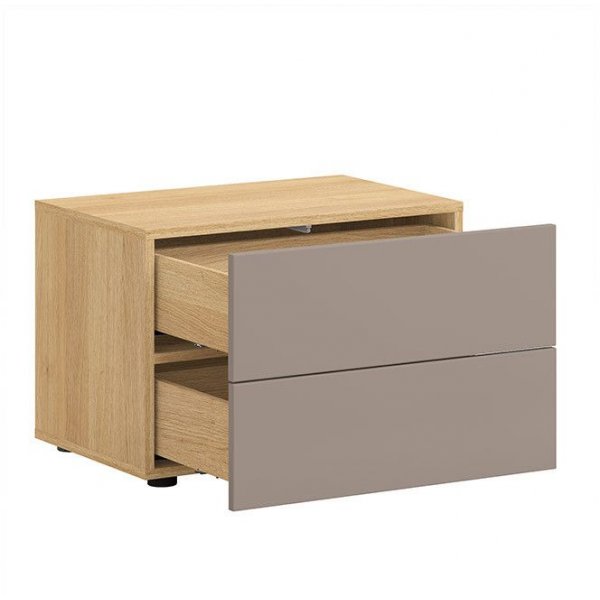 Sokrates TV-bänk - Ek/grå Sokrates TV-bänk - Ek/grå