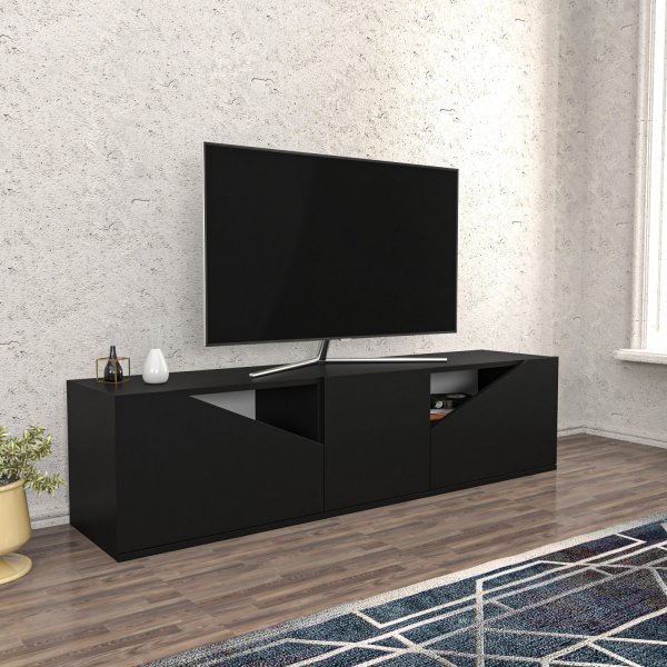 Banc multimdia Carson - Anthracite