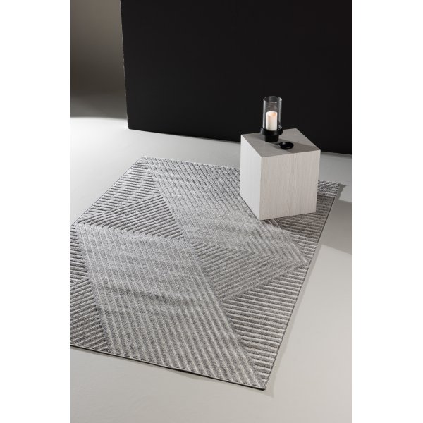 Aron tapijt - Grijs