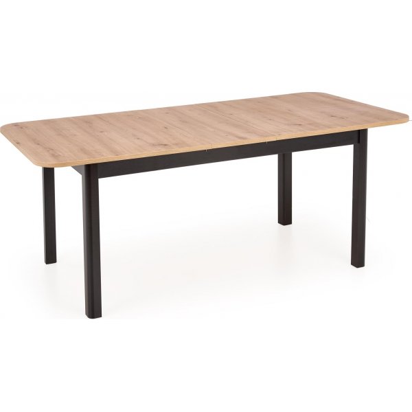 Table à manger extensible Bloom 90x160-240 cm - Chêne / Noir Table à manger extensible Bloom 90x160-240 cm - Chêne / Noir