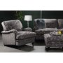 Howard Sir William svngd soffa (Dun) - Mobus Silver Floral