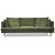 Smilla 3-sits soffa - Mrkgrn Chenille