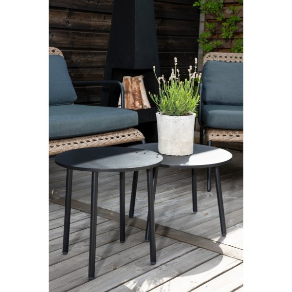 Groupe de canapés Paola - Noir Groupe de canapés Paola - Noir