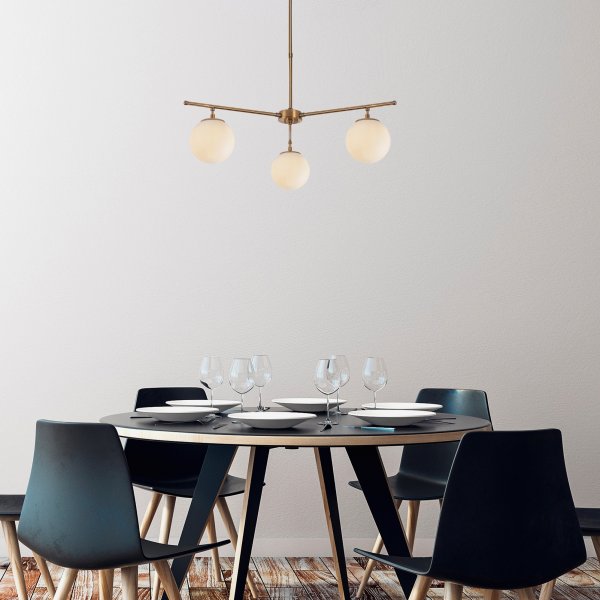 Atlas taklampa 10261 - Vintage/vit Atlas taklampa 10261 - Vintage/vit