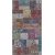 Patchwork patchworkmatta Flerfrgad - 80 x 150 cm