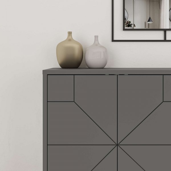 Buffet Dune 123 cm - Anthracite Buffet Dune 123 cm - Anthracite