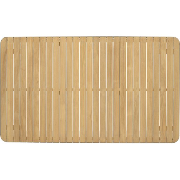 Portals eetgroep 8 - Wit/teak Portals eetgroep 8 - Wit/teak