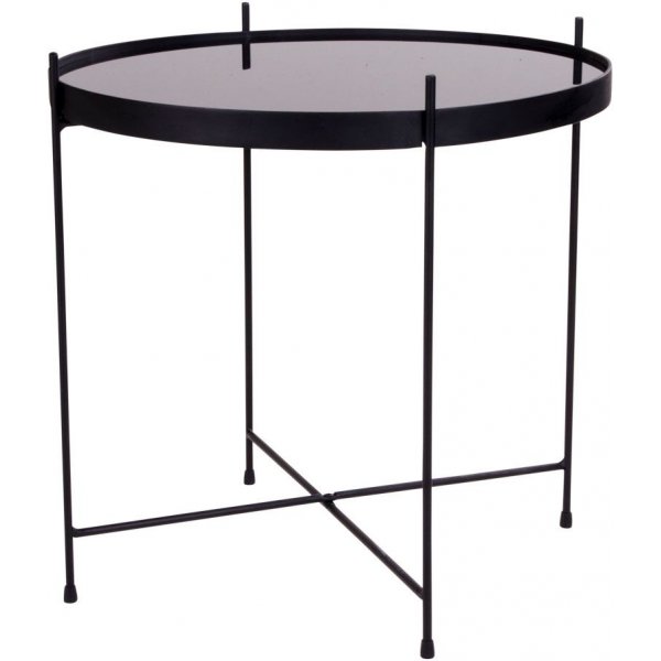 Venezia Soffbord 48 x 48 cm - Stål/glas Venezia Soffbord 48 x 48 cm - Stål/glas