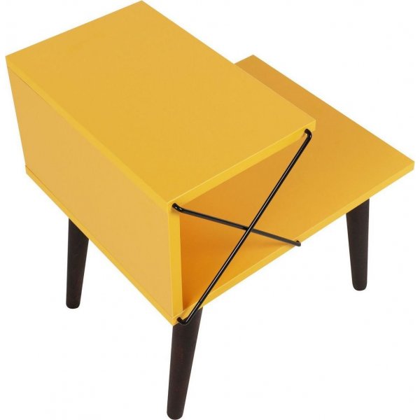 Kruis nachtkastje - Geel