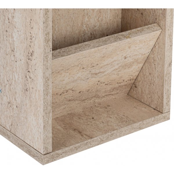 Filinta sidobord - Travertin