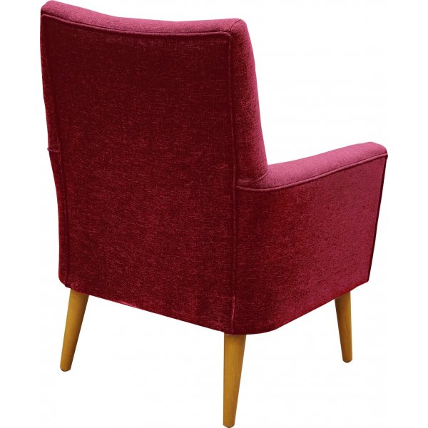 Zeni fåtölj - Röd Zeni fåtölj - Röd