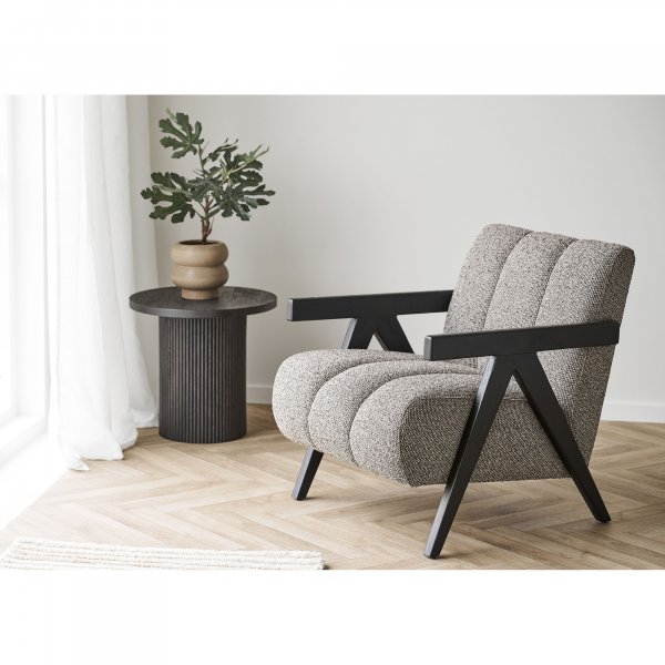 Boavista sidobord 48 cm - Mrkbrun
