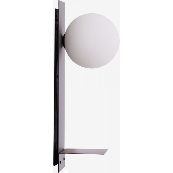 Troyes wandlamp - Zwart/wit