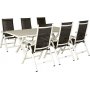 Stokke positionsstol - Svart/vit + Textilskydd fr mbler