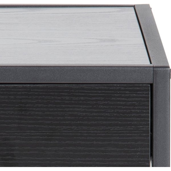 Seaford sängbord med låda - Svart Seaford sängbord med låda - Svart