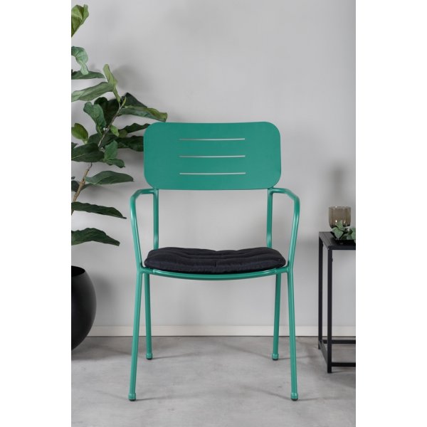 Nicke matstol - Svart/Grön Nicke matstol - Svart/Grön