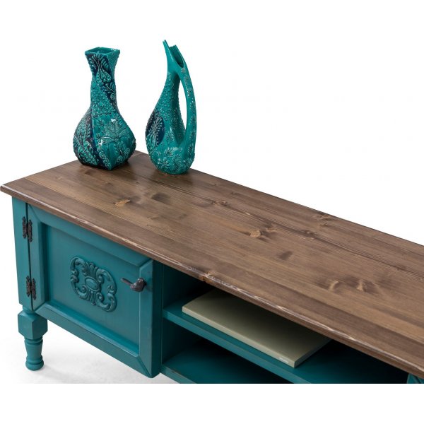 Banc média Ada - Turquoise Banc média Ada - Turquoise