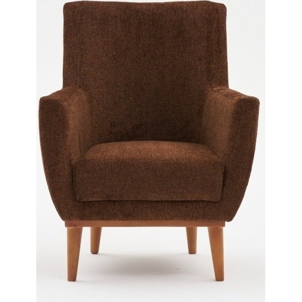 Fauteuil Gonca - Marron Fauteuil Gonca - Marron