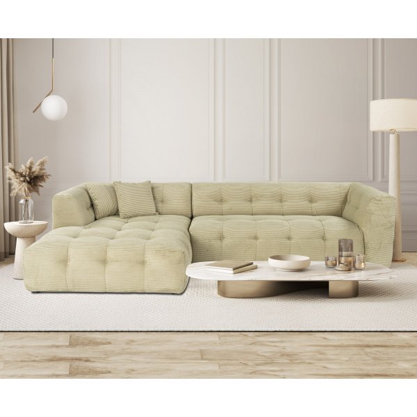 Canapé Cady gauche - Vert Canapé Cady gauche - Vert