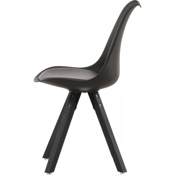 Chaise de salle à manger Zeno - Noir Chaise de salle à manger Zeno - Noir