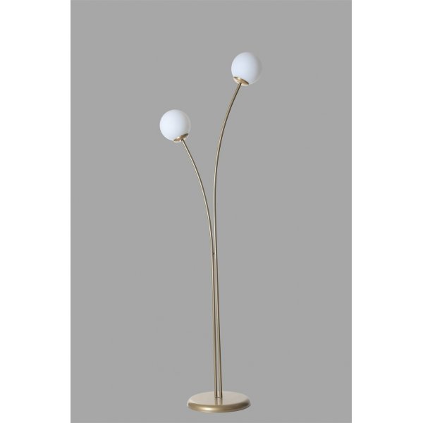 Lampadaire Rose - Or/blanc Lampadaire Rose - Or/blanc