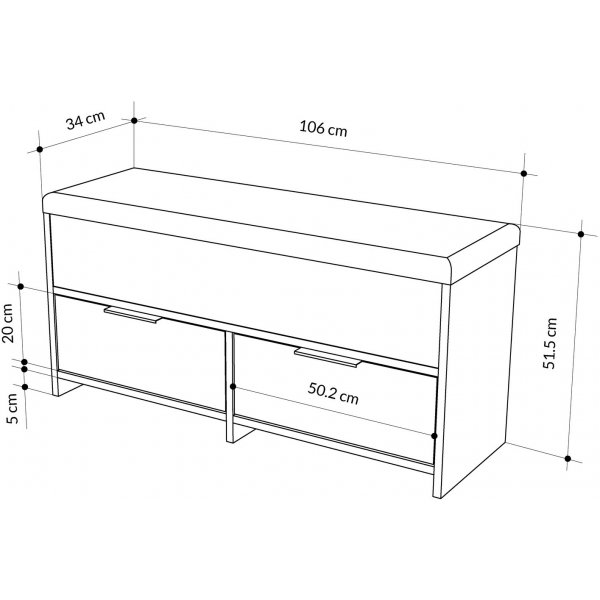 Banc d\\\'entre Cove - Blanc