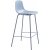 Tabouret de bar Sheba bleu tourterelle SH 67,5 cm