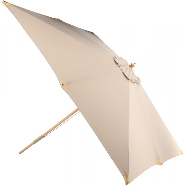 Naxos parasoll 300 x 300 cm - Brun/Natur Naxos parasoll 300 x 300 cm - Brun/Natur