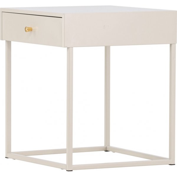 Bakal sängbord 43 x 50 cm - Beige Bakal sängbord 43 x 50 cm - Beige