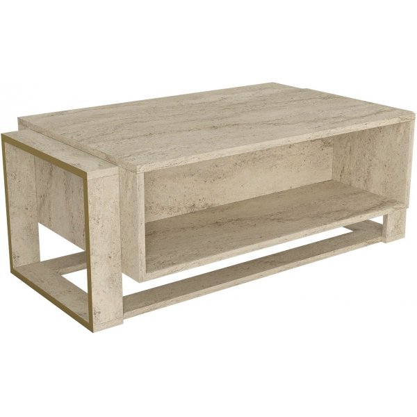 Bianco soffbord - Travertin