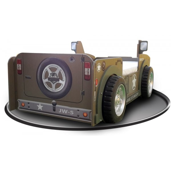 Jeep Army - Bilsäng - 90 x 190 cm Jeep Army - Bilsäng - 90 x 190 cm