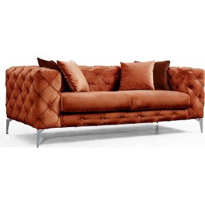 Como 2-sits soffa - Orange