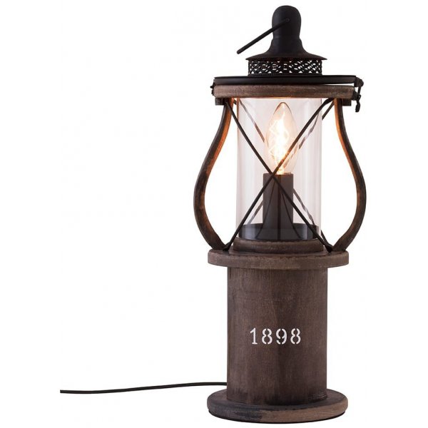 1898 bordslampa - Mrk tr