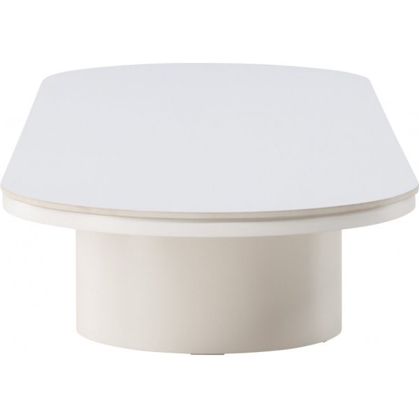 Narvik soffbord 190 x 60 cm - Beige sintrad sten