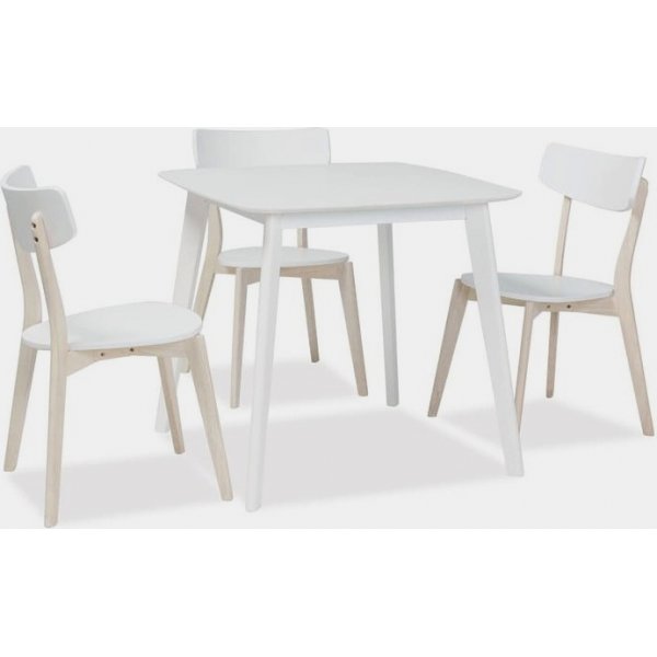 Deanna 80x80 cm matbord - Vit Deanna 80x80 cm matbord - Vit