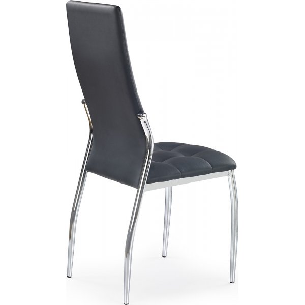 Chaise Nicolas - Noir/chrome