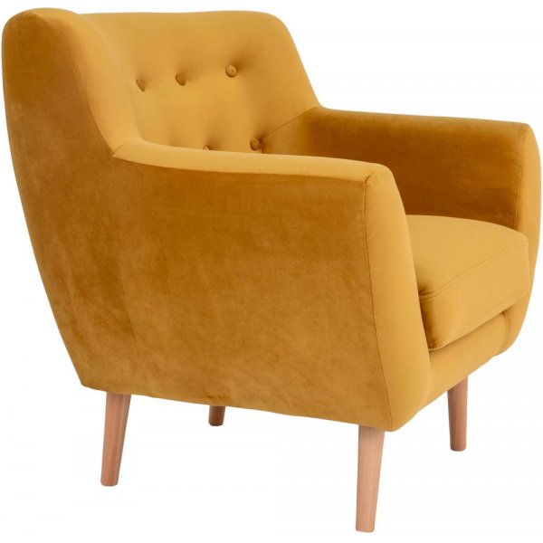 Monte Fåtölj - Gul/bok Monte Fåtölj - Gul/bok