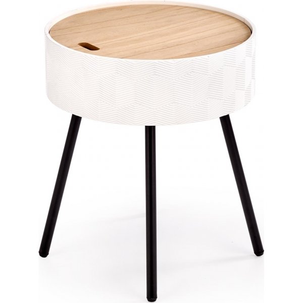 Table basse Théosophie Ø38 cm - Blanc Table basse Théosophie Ø38 cm - Blanc