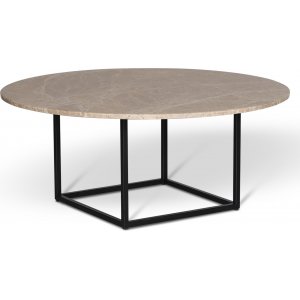 Dexter runt soffbord Ø105 cm - Metall / Brunbeige empradore sten Dexter runt soffbord Ø105 cm - Metall / Brunbeige empradore sten