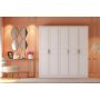 Henna kledingkast 175 x 50 x 182 cm - Wit
