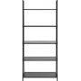 Seaford steghylla 77x174 cm - Svart