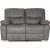 Recliner soffa 2-sits gr� biosoffa