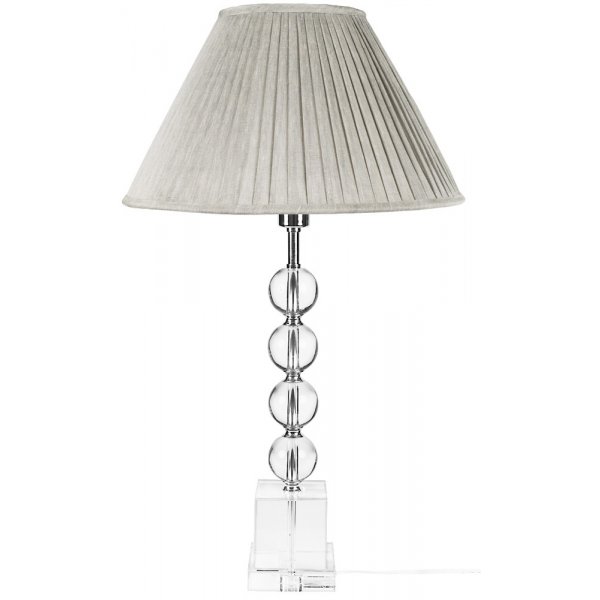 Christel rundad Lampfot TM010230 - Kristall