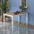 Table  manger Jawa 120 x 70 cm - Noyer/blanc