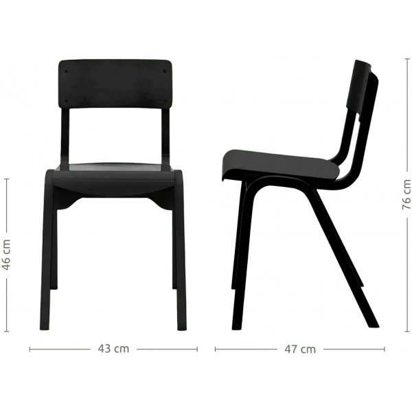 Chaise de salle à manger Puppy - N\\\'importe quelle couleur sur le cadre Chaise de salle à manger Puppy - N\\\'importe quelle couleur sur le cadre