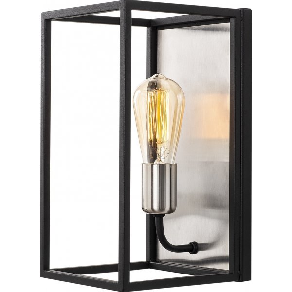 Kavat wandlamp 5566 - Nikkel/zwart